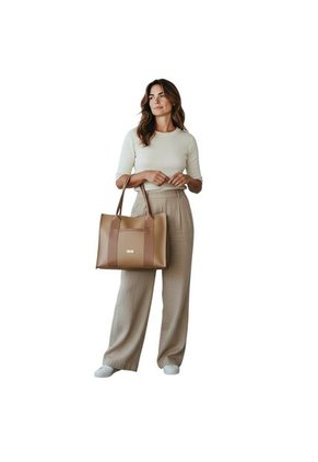 Bolso Tote Sport De Lona Para Mujer Karla Chacon Laura Miel