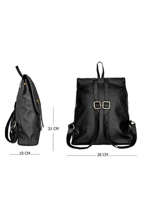 Morral Casual Mediano De Dama Mujer Karla Chacon Sami Negro