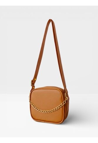 Bolso Bandolera Manos Libres De Dama Mujer Karla Chacon Sade Miel KARLA CHACON