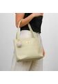 Bolso Dama Cartera Mujer Karla Chacon Gema Beige de KARLA CHACON