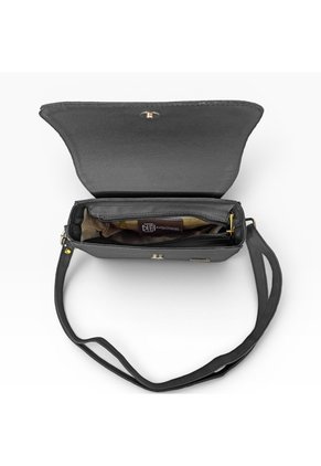 Set De Bolsos Para Mujer Bolso Tote Mila + Bolso Manos Libres Nova + Monedero Karla Chacon Negro