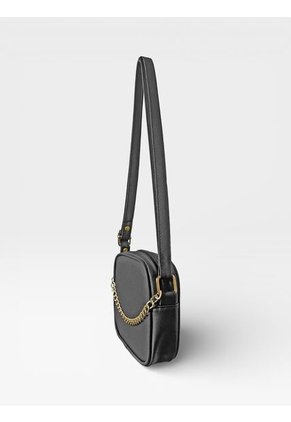 Bolso Bandolera Manos Libres De Dama Mujer Karla Chacon Sade Negro