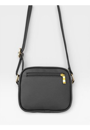 Bolso Bandolera Manos Libres De Dama Mujer Karla Chacon Sade Negro