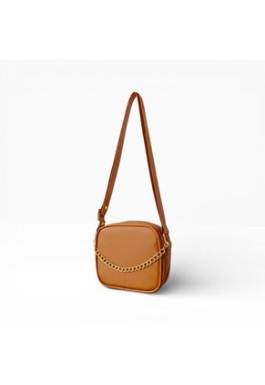 Bolso Manos Libres De Dama Mujer Karla Chacon Sade Miel