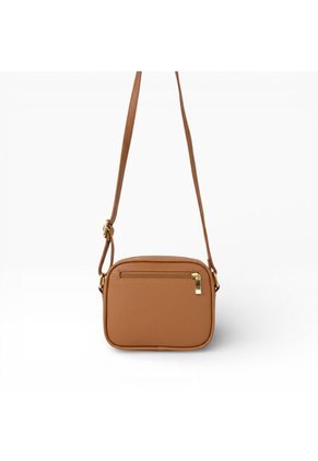 Bolso Manos Libres De Dama Mujer Karla Chacon Sade Miel