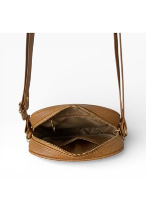 Bolso Manos Libres De Dama Mujer Karla Chacon Sade Miel