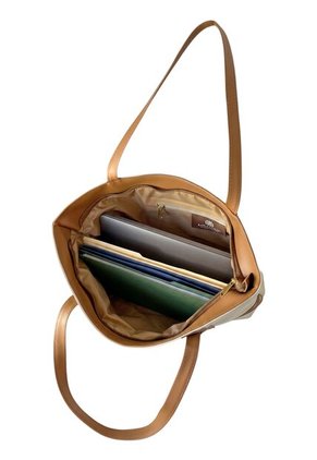 Bolso Tote Dama Cartera Grande Con Cosmetiquera Karla Chacon