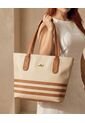 Bolso Tote Dama Cartera Grande Con Cosmetiquera Karla Chacon de KARLA CHACON