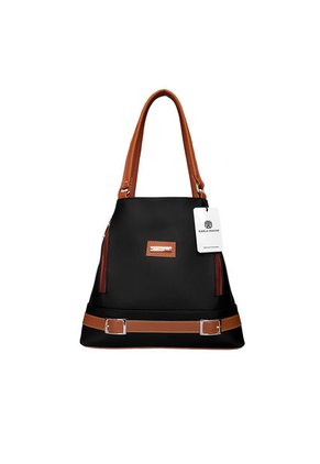 Bolso Cartera Mujer Dama Karla Chacon Gigi NegroMiel