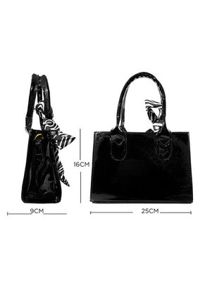 Bolso Cartera Mujer Dama Karla Chacon Issa Negro