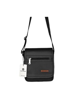 Bolso Carriel Manos Libres Para Hombre Karla Chacon Enzo Negro