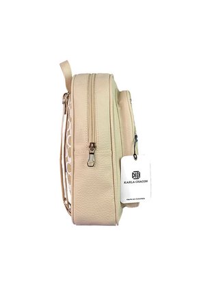 Morral Casual Pequeño Karla Chacon Dora Beige