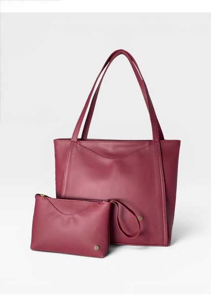 Set Bolso Dama Cartera Mujer + Accesorio Karla Chacon