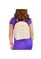 Morral Casual Pequeño Karla Chacon Dora Beige de KARLA CHACON