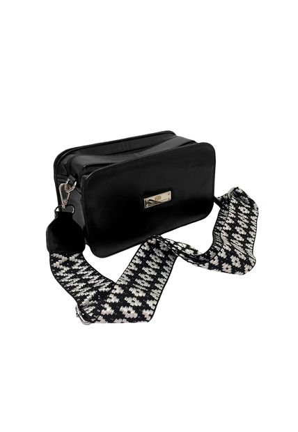 Bolso manos libres negro mujer sale