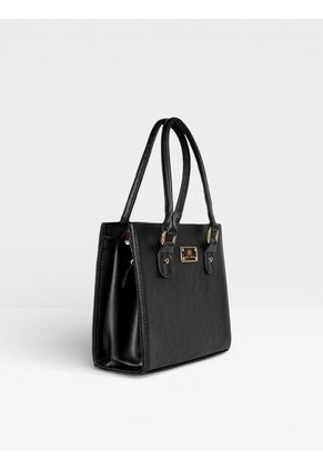 Bolso Cartera Doble Funcion De Dama Mujer Con Strap Desmontable Karla Chacon Jess Negro