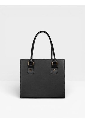 Bolso Cartera Doble Funcion De Dama Mujer Con Strap Desmontable Karla Chacon Jess Negro