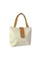Bolso Cartera Mujer Dama Karla Chacon Line Beige Con Cosmetiquera de KARLA CHACON