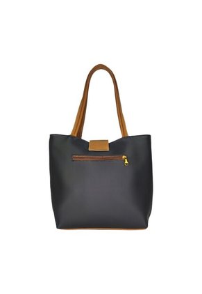 Bolso Cartera Mujer Dama Karla Chacon Line Negro Con Cosmetiquera