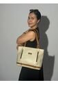 Bolso Cartera Mujer Dama Karla Chacon Gigi Beige de KARLA CHACON