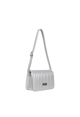 Bolso Cartera Manos Libres Dama Mujer Karla Chacon Baru Plata KARLA CHACON