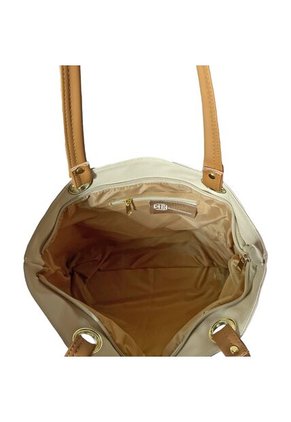 Bolso Dama Cartera Mujer Karla Chacon Gady Beige