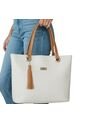 Bolso Dama Cartera Mujer Karla Chacon Gady Beige de KARLA CHACON