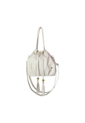 Bolso Cartera Mujer Dama Karla Chacon Iris Beige