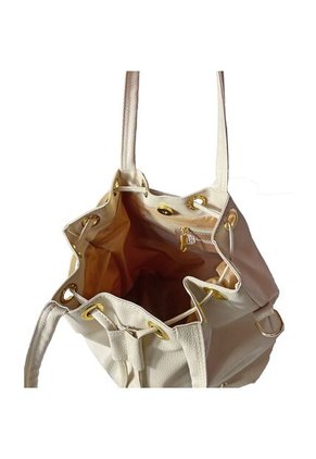Bolso Cartera Mujer Dama Karla Chacon Iris Beige