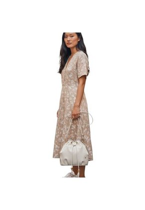 Bolso Cartera Mujer Dama Karla Chacon Iris Beige