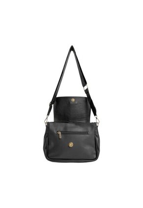 Bolso Manos Libres De Dama Mujer Karla Chacon Lady Negro