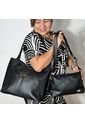Cartera Bolso Mujer Dama Karla Chacon Rupe Negro de KARLA CHACON