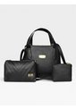Cartera Bolso Mujer Dama Karla Chacon Fany Negro de KARLA CHACON