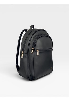 Bolso Morral Maletin Casual Mediano De Dama Mujer Karla Chacon Moka Negro