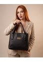 Cartera Bolso Mujer Dama Karla Chacon Fany Negro de KARLA CHACON