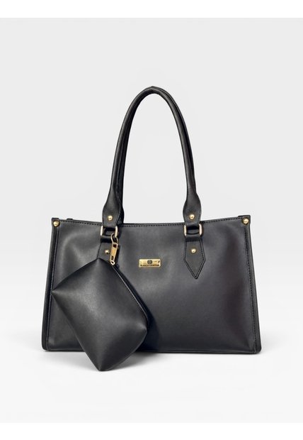 Bolso Con Monedero Dama Cartera Estructurada Mujer Karla Chacon