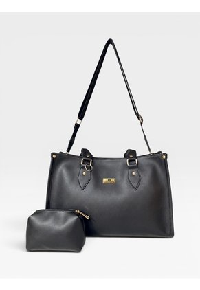 Bolso Con Monedero Dama Cartera Estructurada Mujer Karla Chacon