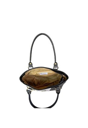 Cartera Mujer Bolso Dama Con Accesorio Karla Chacon Gera Negro