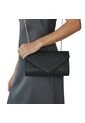 Bolso Clutch De Noche Elegante Para Fiesta Karla Chacon Maite Negro de KARLA CHACON