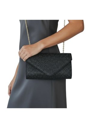 Bolso Clutch De Noche Elegante Para Fiesta Karla Chacon Maite Negro