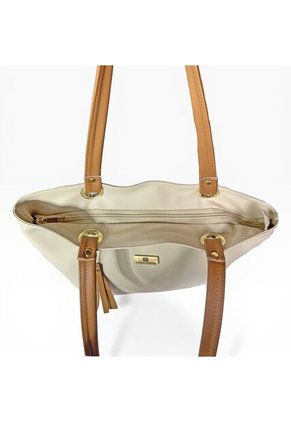 Bolso Dama Cartera Mujer Karla Chacon Gady Beige