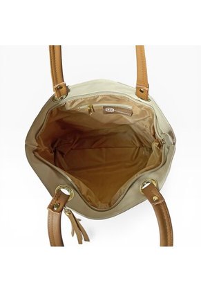 Bolso Dama Cartera Mujer Karla Chacon Gady Beige