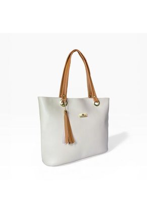 Bolso Dama Cartera Mujer Karla Chacon Gady Beige