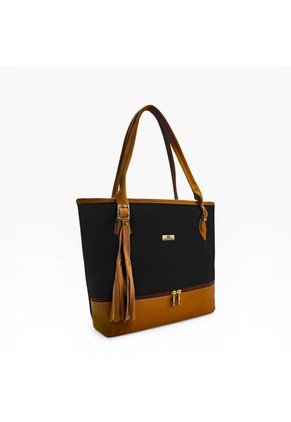 Bolso Dama Cartera Mujer Karla Chacon Asia Negro