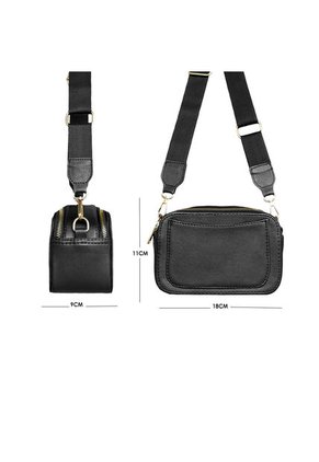 Bolso Manos Libres De Dama Mujer Karla Chacon Daya Negro