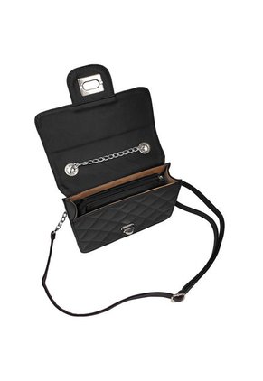 Bolso Manos Libres De Dama Mujer Karla Chacon Sanz Negro