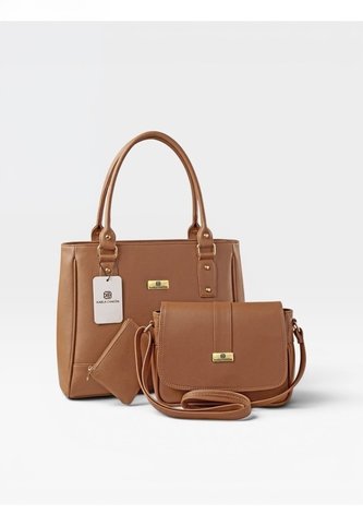 Set De Bolsos Para Mujer Bolso Tote, Bolso Manos Libres, Monedero Karla Chacon KARLA CHACON