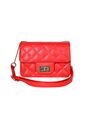Bolso Satchel Manos Libres Bandolera De Dama Mujer Karla Chacon Sanz Rojo de KARLA CHACON