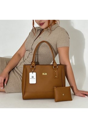 Set De Bolsos Para Mujer Bolso Tote, Bolso Manos Libres, Monedero Karla Chacon