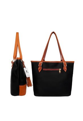 Bolso Dama Cartera Mujer Karla Chacon Asia Negro